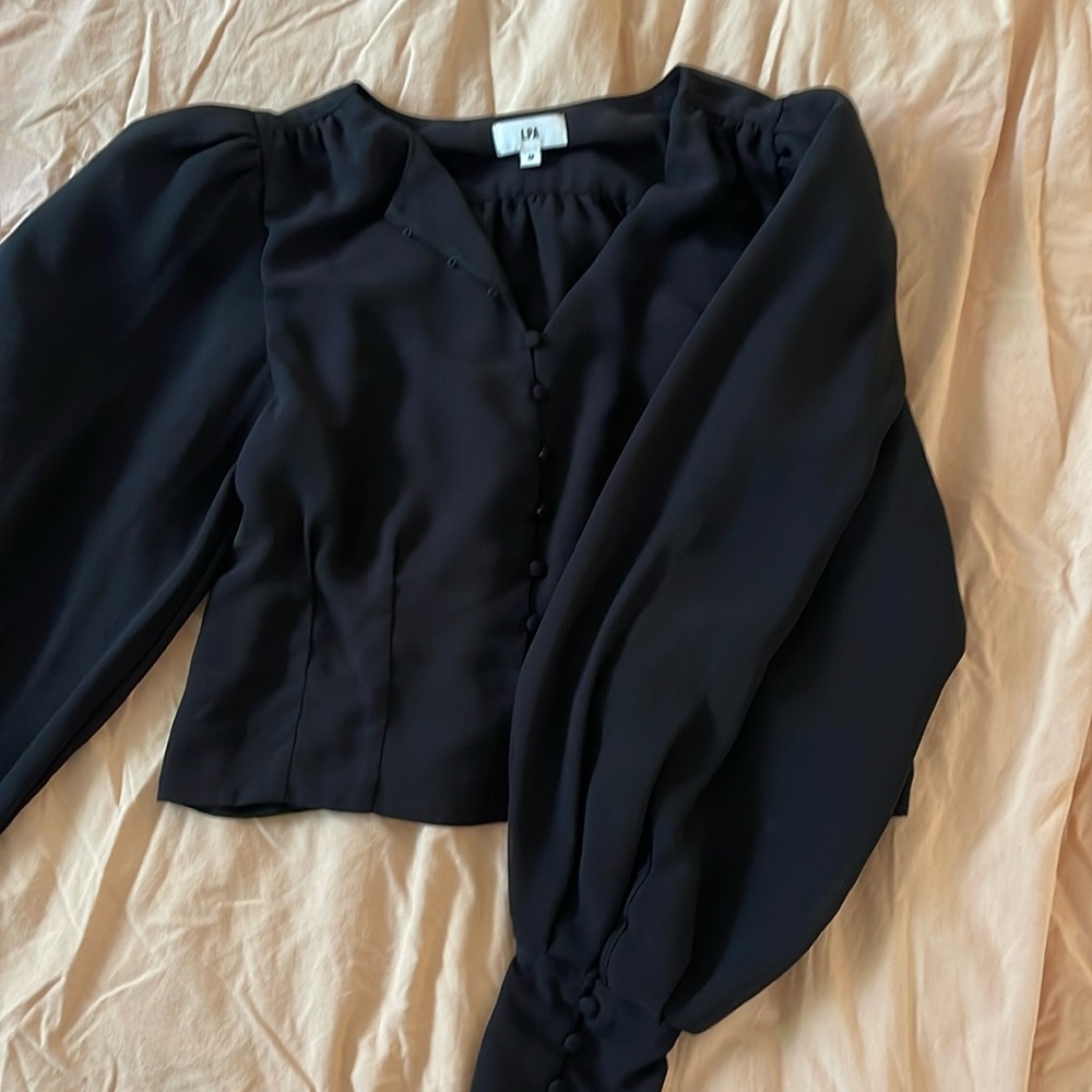 LPA Crop Blouse